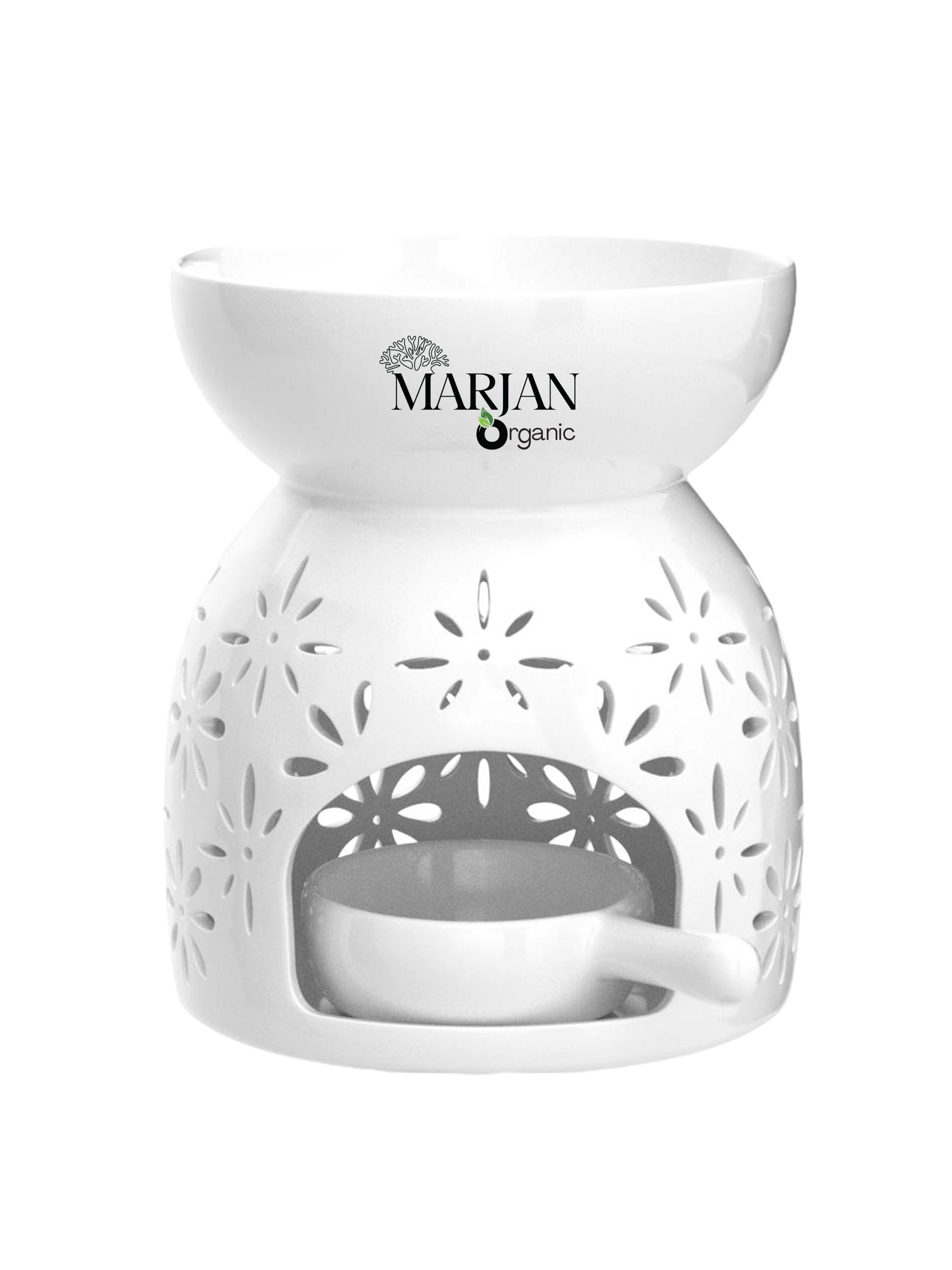 Ceramic Essential Oil Diffuser & Candle Burner – Aromatherapy Gift Set