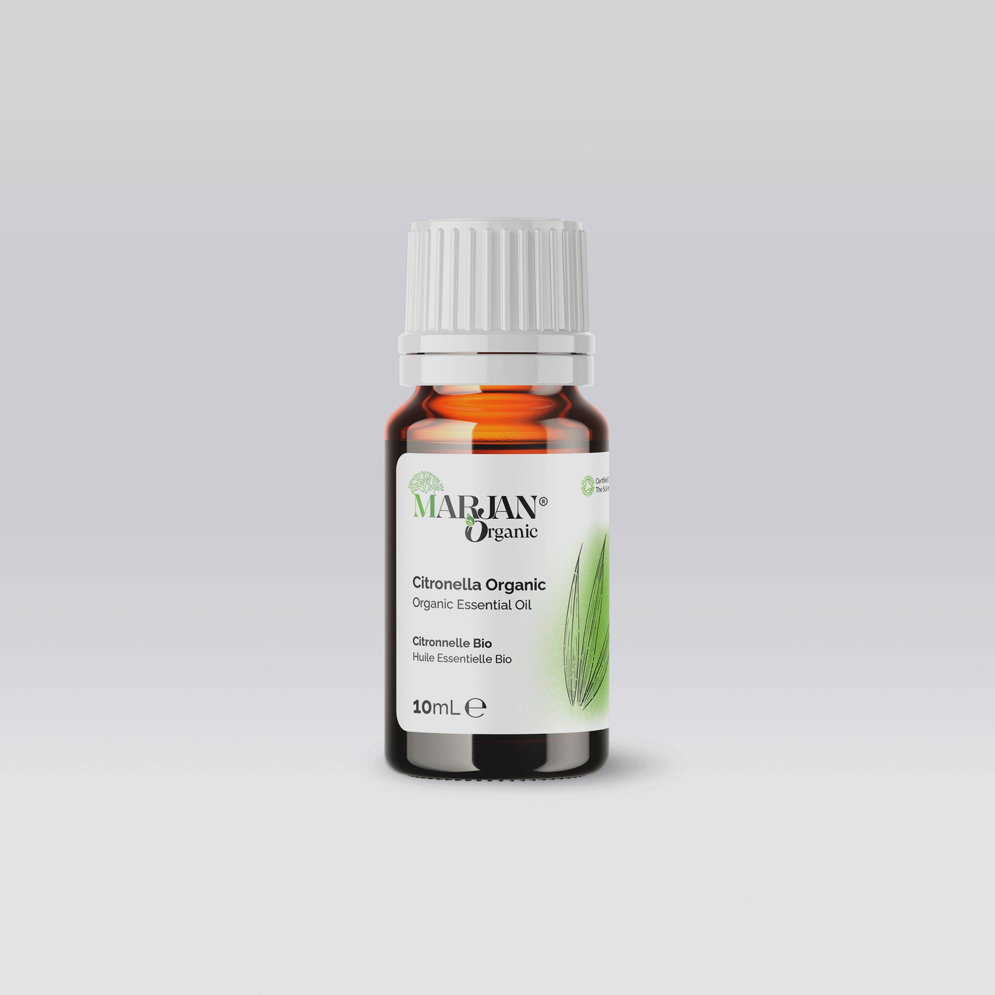 Huile Essentielle de Citronnelle Bio (Certifiée par Ecocert France)