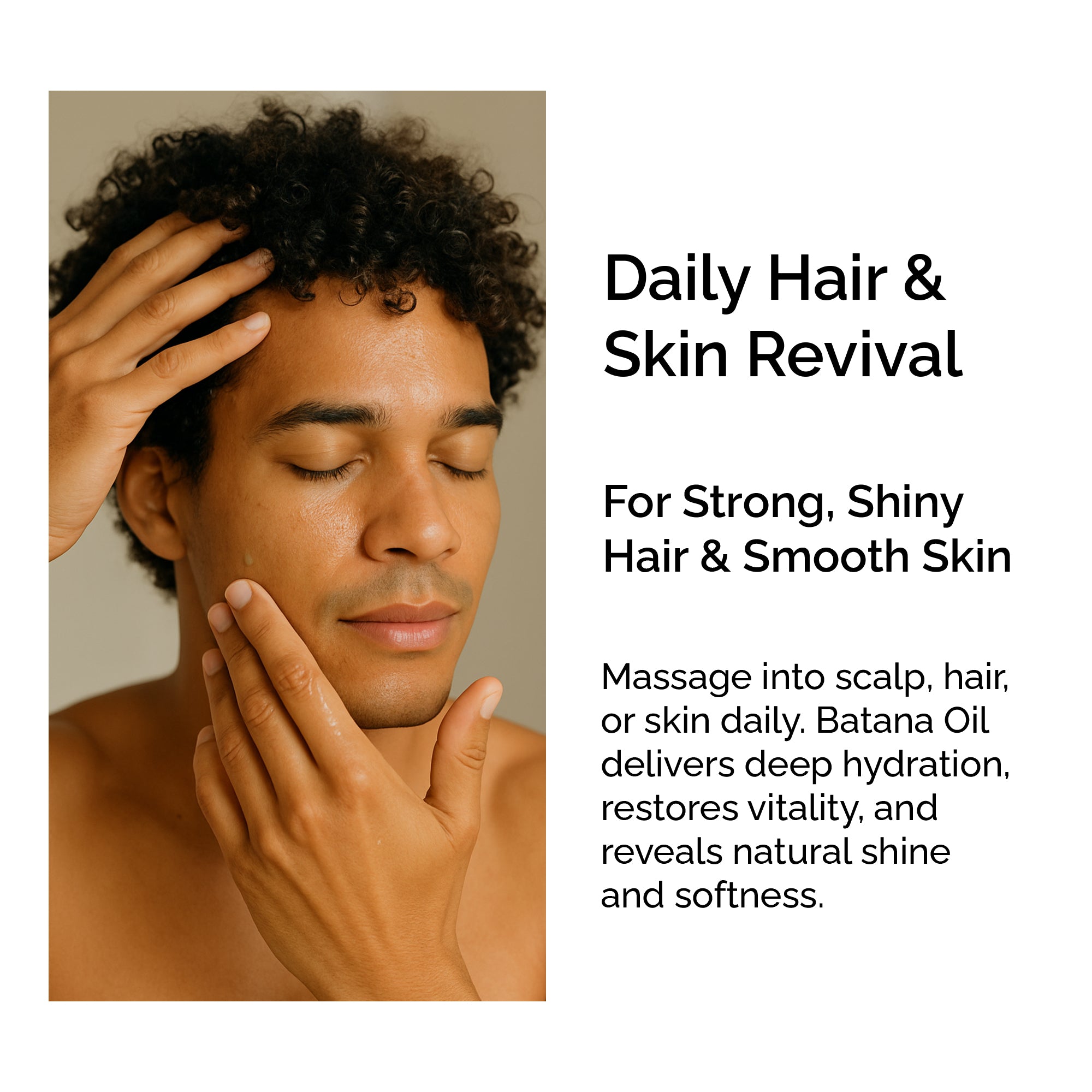 Fractionated Batana Oil from Honduras – Hair Growth & Glow Face Oil