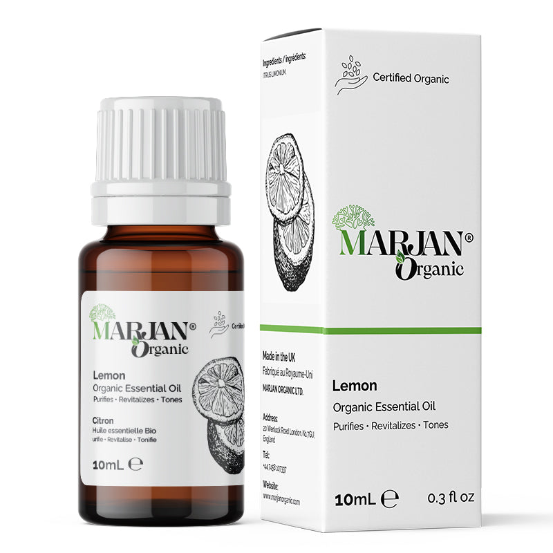 Organic Lemon Essential Oil – 100% Pure, Undiluted & Natural