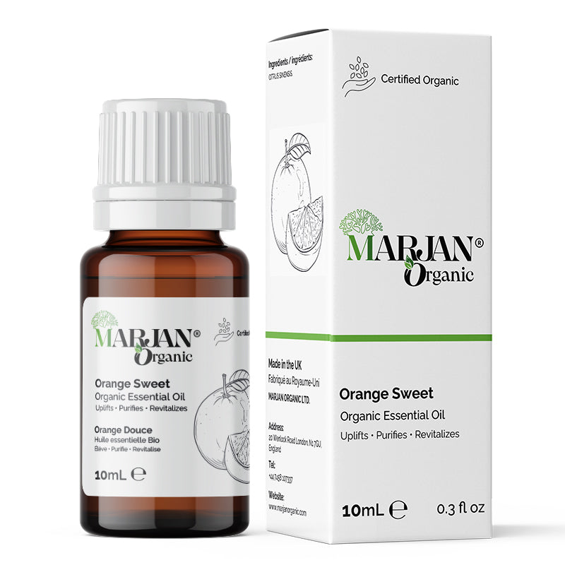 Organic Sweet Orange Essential Oil – 100% Pure & Natural, Undiluted | Citrus sinensis