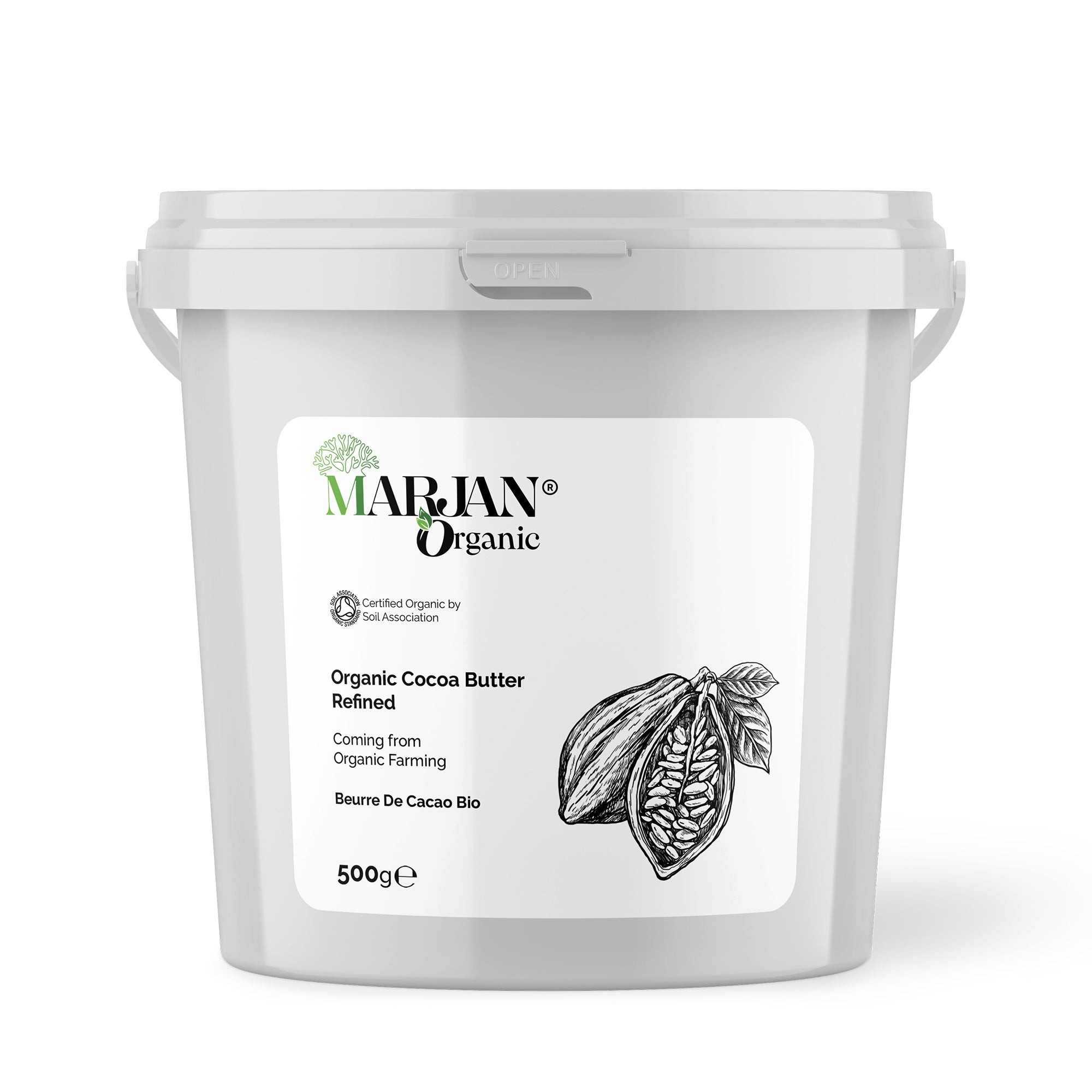 Beurre de Cacao Vierge – 100% Pur beurre