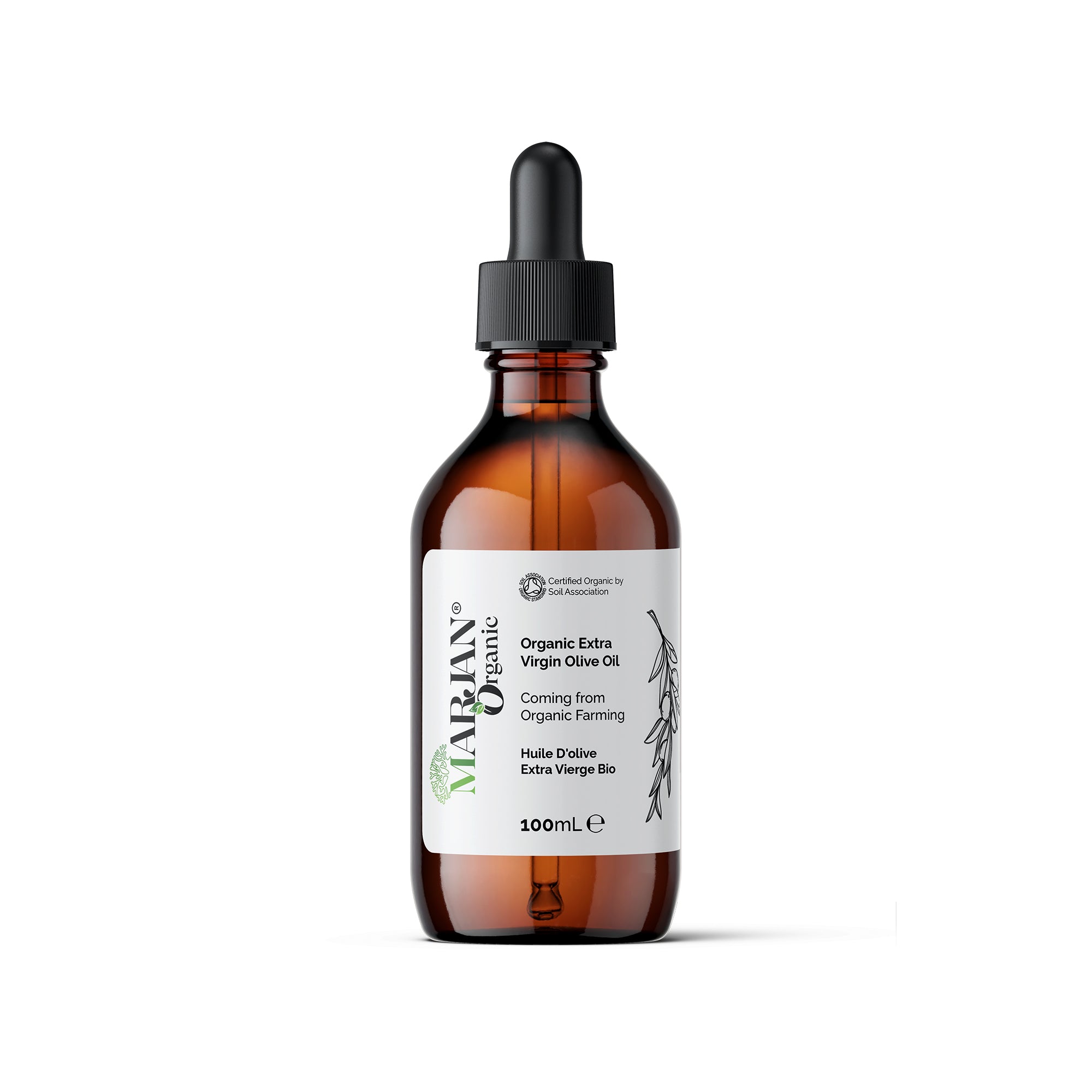 Organic Olive Oil – 100% Pure, Cold-Pressed for Skin & Hair Care