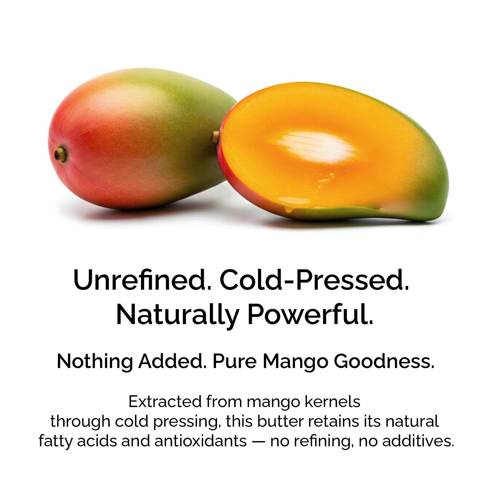 Unrefined Mango Butter – For Skin, Hair & Stretch Marks