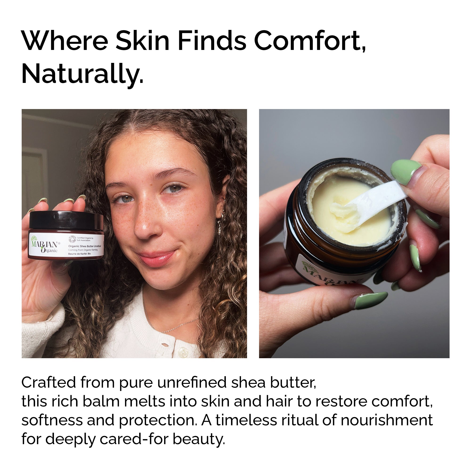 Raw Shea Butter – 100% Pure Organic, Hair & Skin