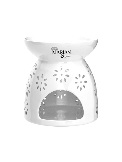 Ceramic Essential Oil Diffuser &amp; Candle Burner – Aromatherapy Gift Set