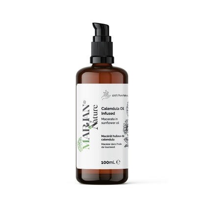 Calendula Infused Oil – Face, Body &amp; Baby Care for Sensitive Skin