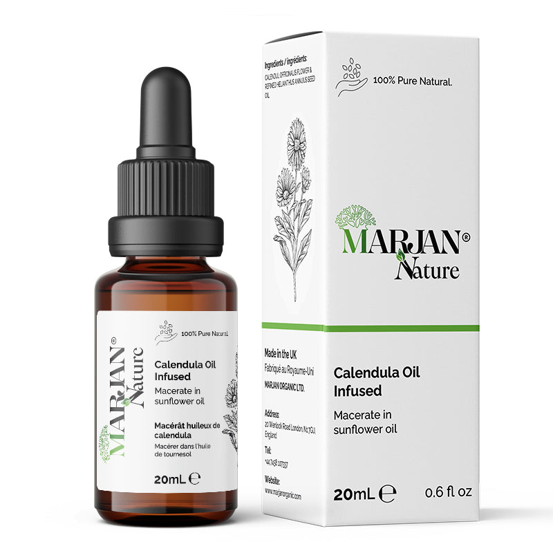 Calendula Infused Oil – Face, Body &amp; Baby Care for Sensitive Skin