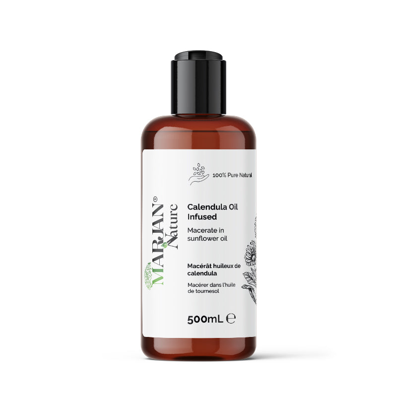 Calendula Infused Oil – Face, Body &amp; Baby Care for Sensitive Skin