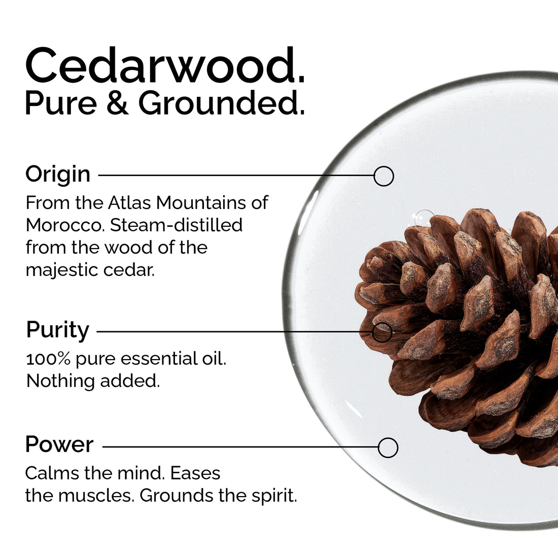 Organic Cedarwood Essential Oil – 100% Pure &amp; Natural