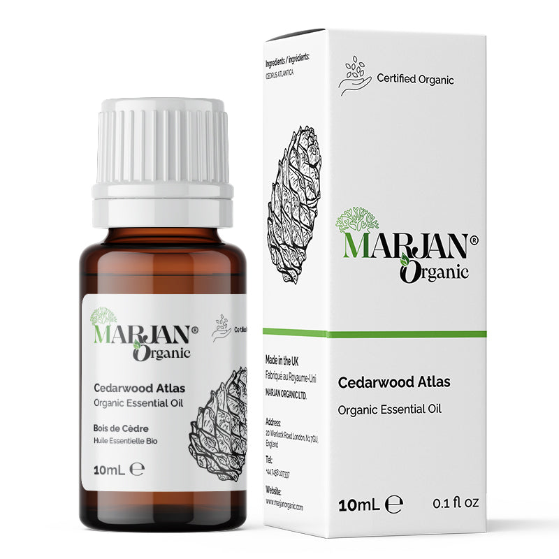 Organic Cedarwood Essential Oil – Pure Plant-Based Oil for Diffusers &amp; Care