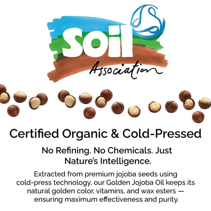 Organic Macadamia Oil – Pure &amp; Cold-Pressed for Face, Body &amp; Hair