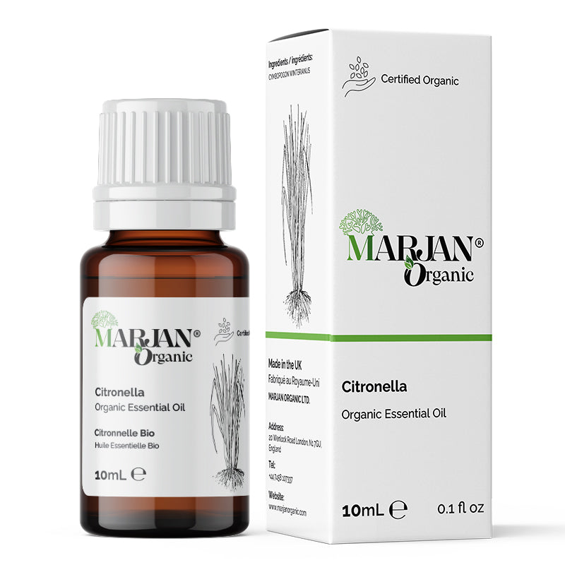 Pure Organic Citronella Essential Oil – Natural Aromatherapy Oil