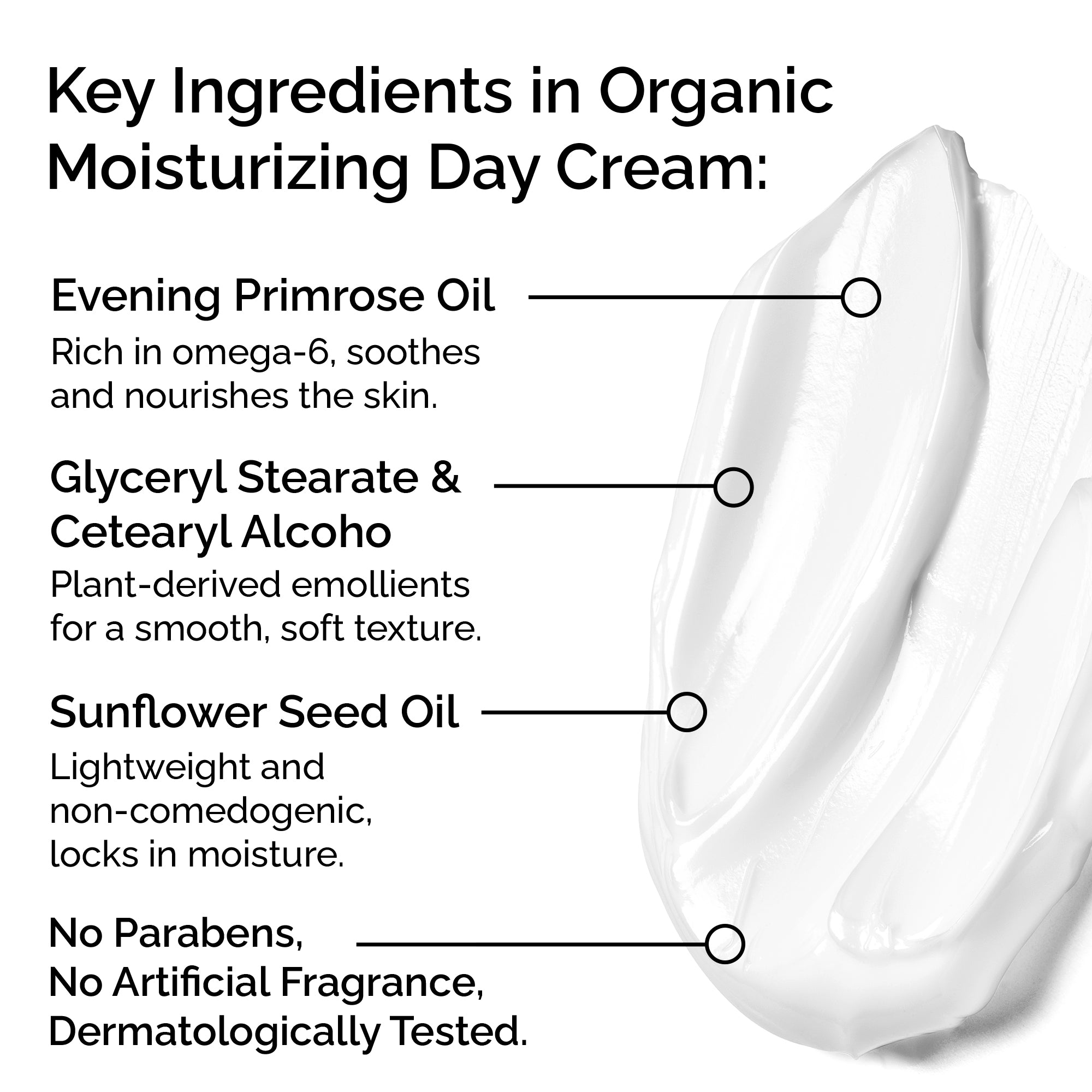 Organic Moisturizing Day Cream – Hydrates &amp; Soothes Skin Naturally