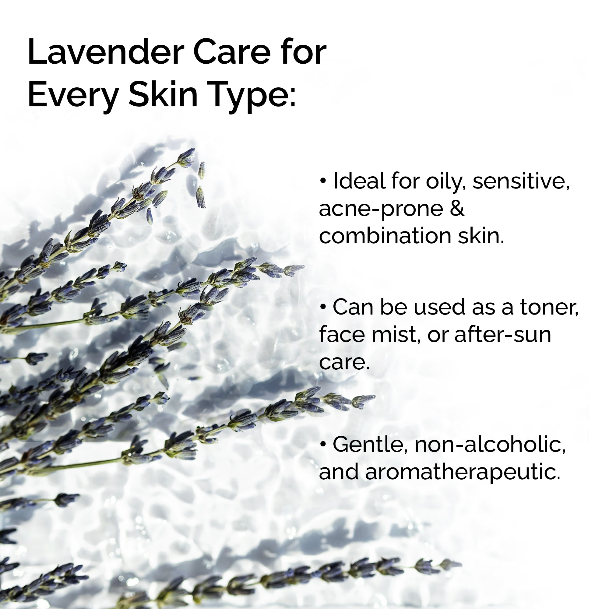 Organic Lavender Hydrosol – Soothing Floral Water for Skin &amp; Hair