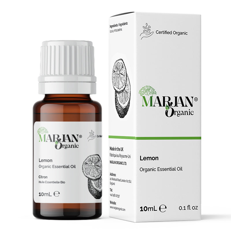 Organic Lemon Essential Oil – 100% Pure, Undiluted &amp; Natural