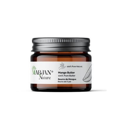 Unrefined Mango Butter – For Skin, Hair &amp; Stretch Marks
