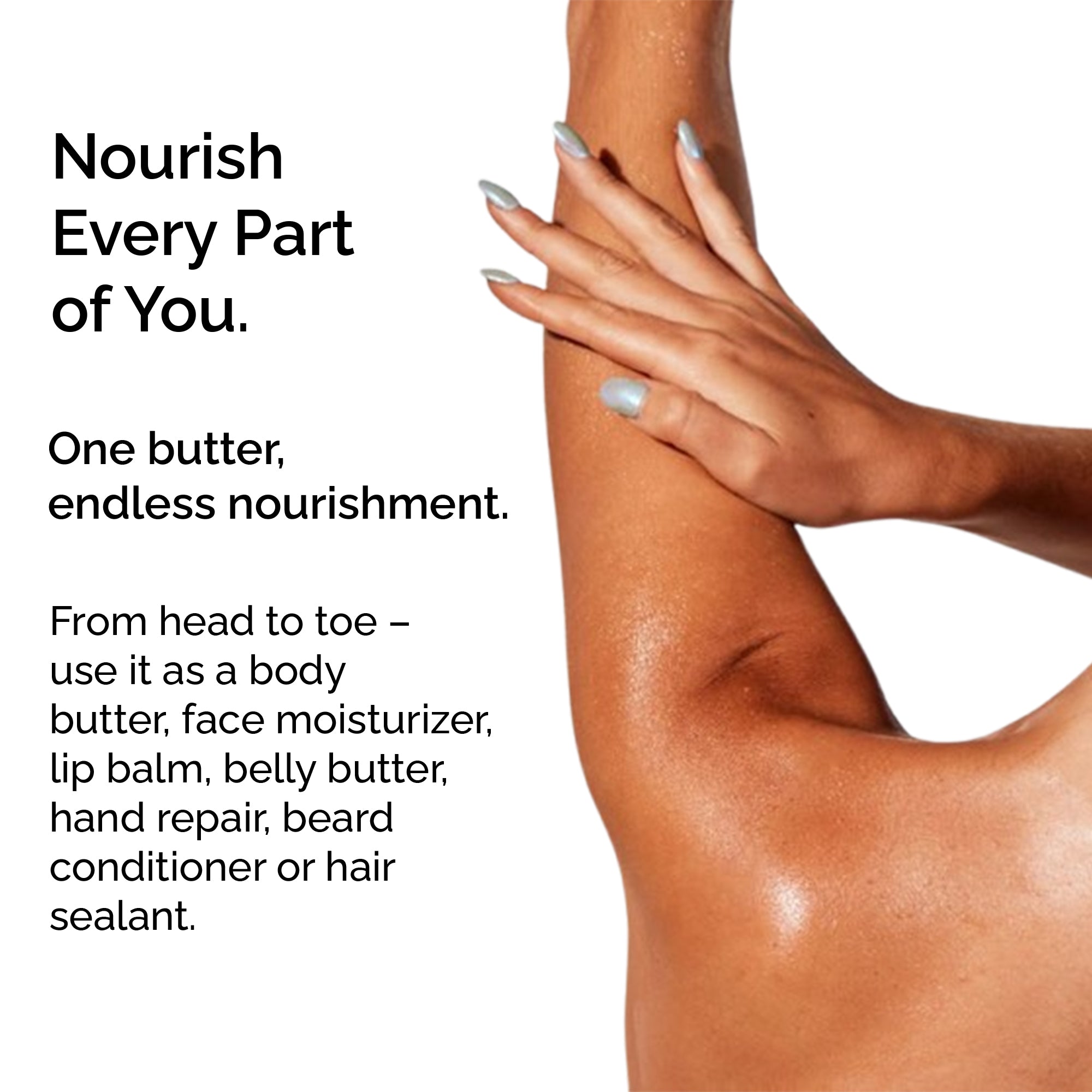 Organic Unrefined Cocoa Butter – Complete care for skin, hair and stretch marks