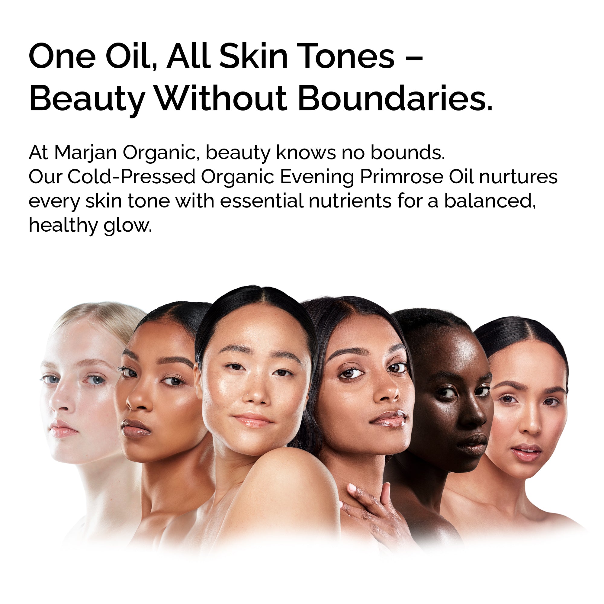 Organic Evening Primrose Oil – 100% Pure &amp; Cold-Pressed for Face, Body &amp; Hair