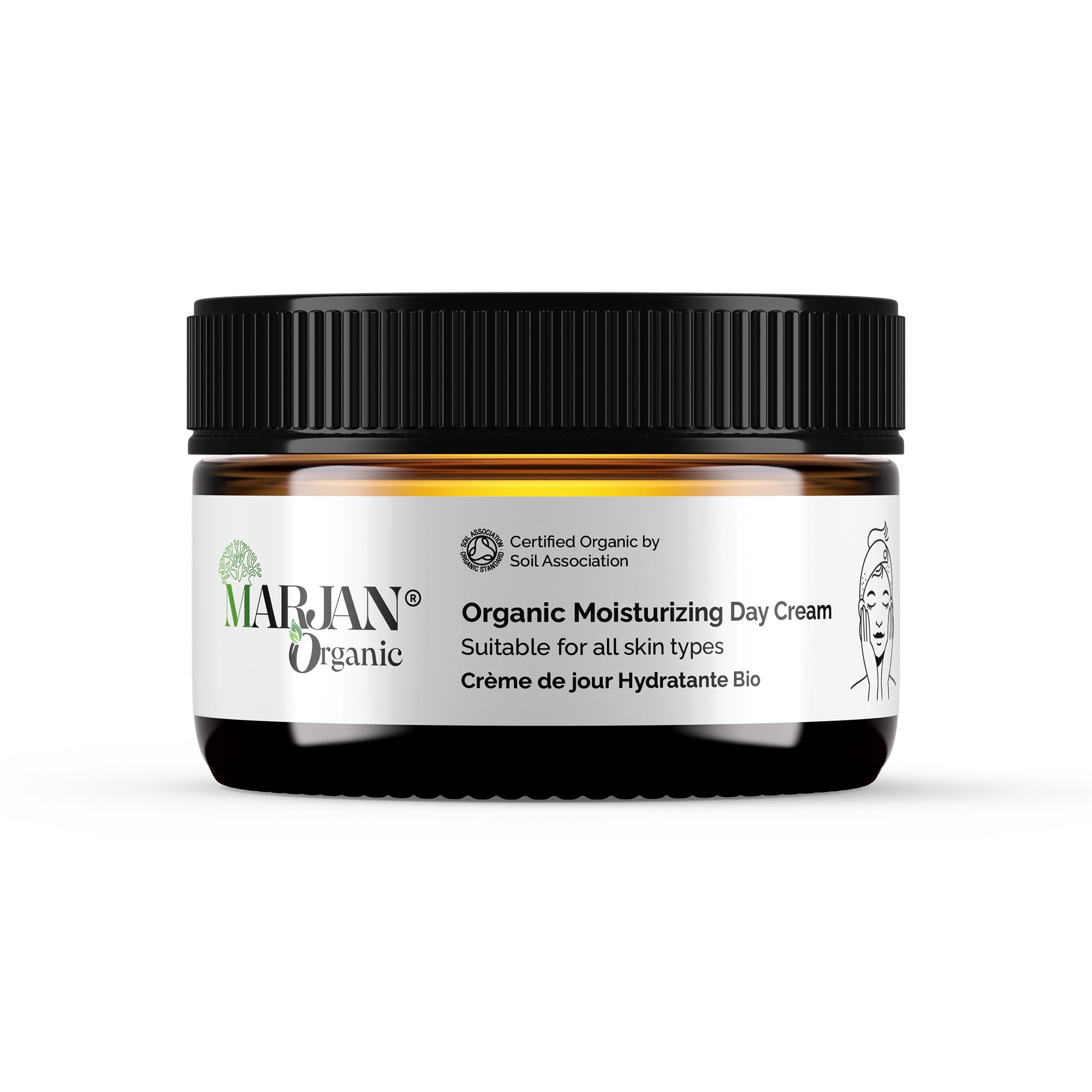 Organic Moisturizing Day Cream – Hydrates &amp; Soothes Skin Naturally