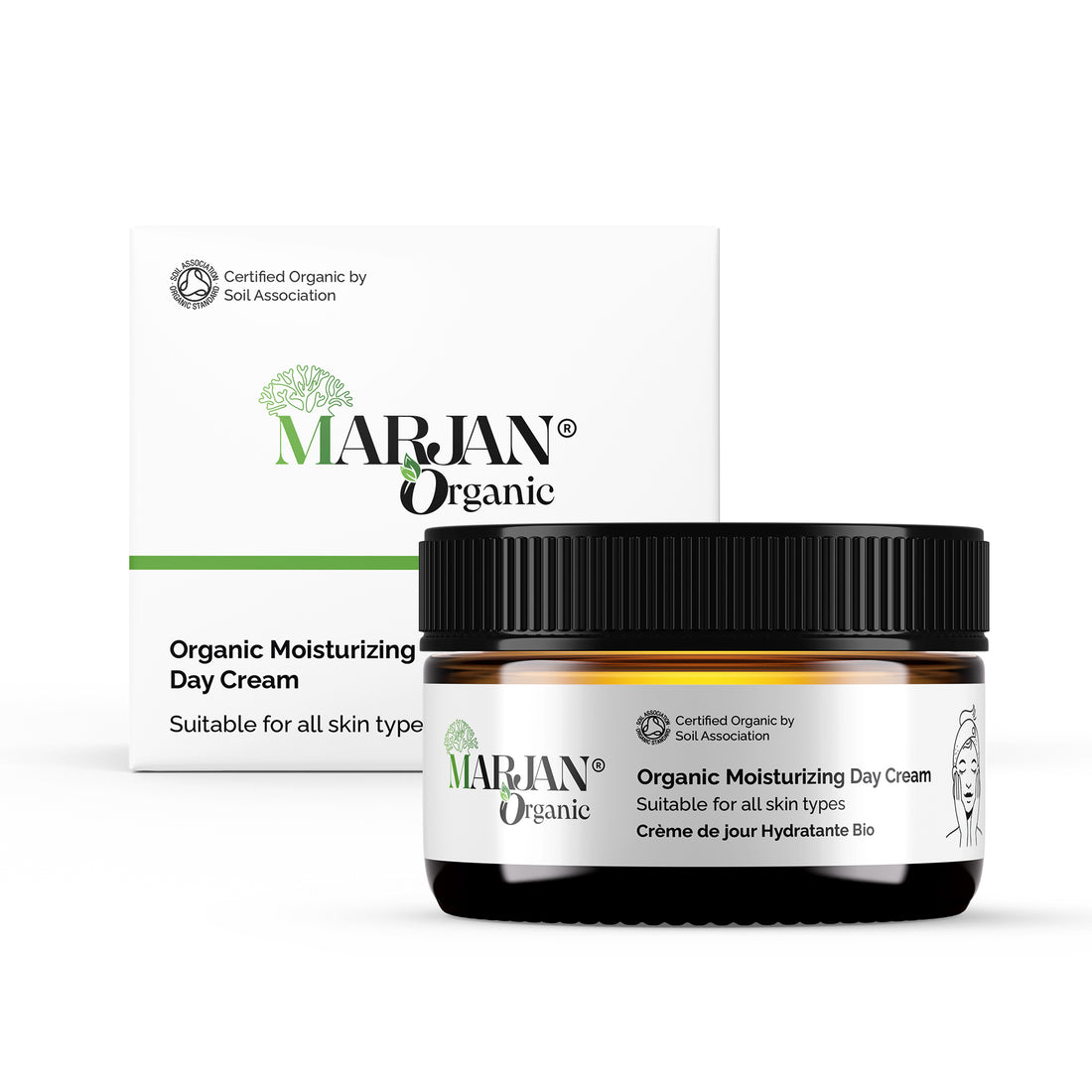 Organic Moisturizing Day Cream – Hydrates &amp; Soothes Skin Naturally