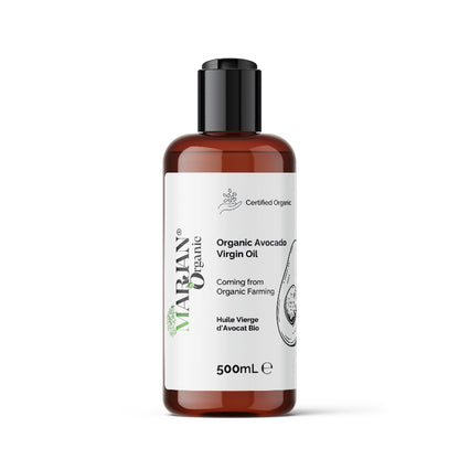 Organic Avocado Oil – 100% Pure, Cold-Pressed for Face, Body Hair &amp; Massage