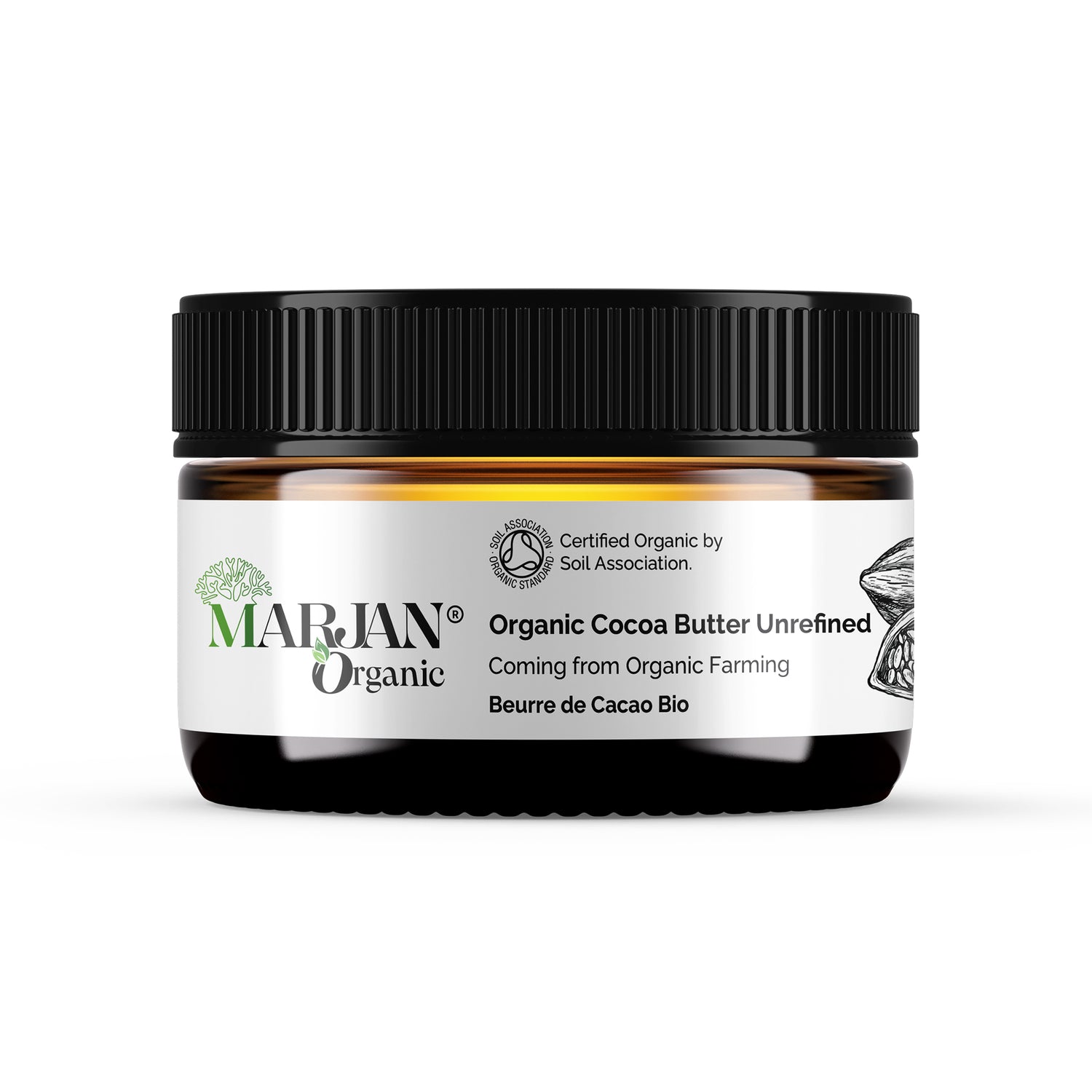 100% Organic Cocoa Butter – Nourishing Formula for Skin &amp; Hair