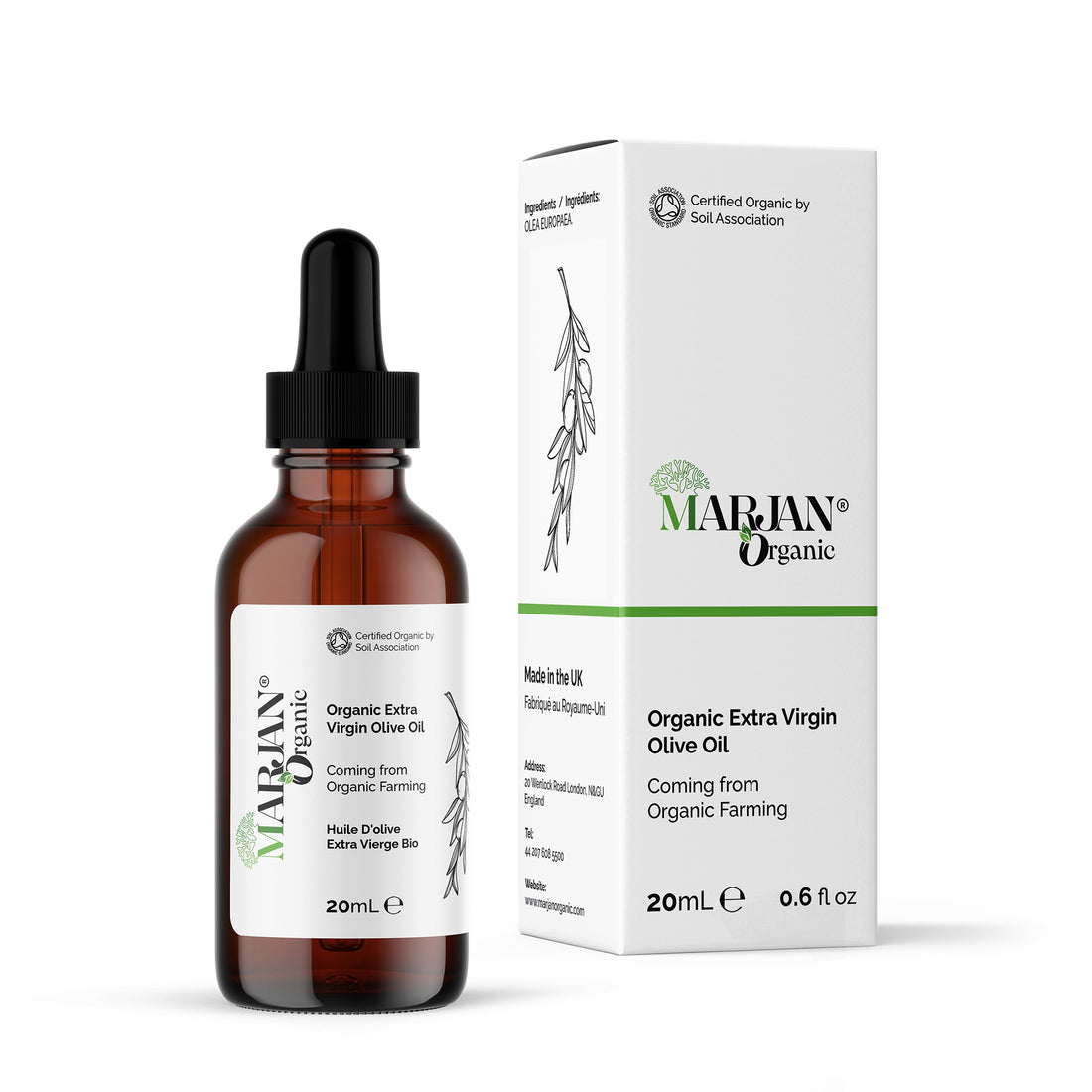 Organic Olive Oil – 100% Pure, Cold-Pressed for Skin &amp; Hair Care