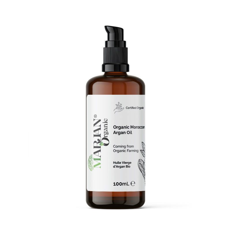 Organic Argan Oil – 100% Pure Cold-Pressed Moroccan Oil