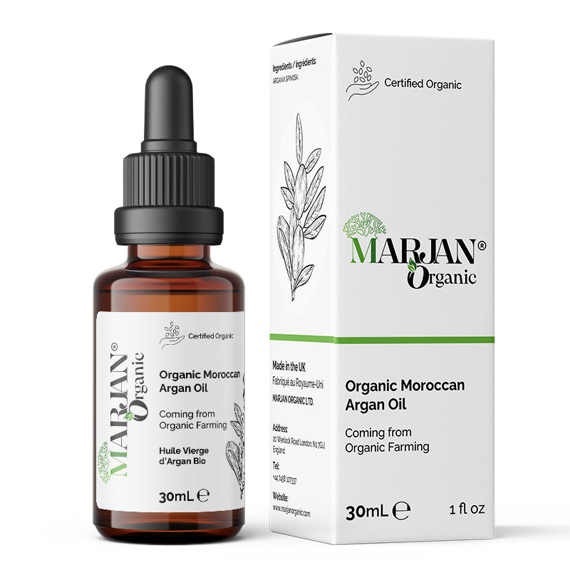 Organic Argan Oil – 100% Pure Cold-Pressed Moroccan Oil