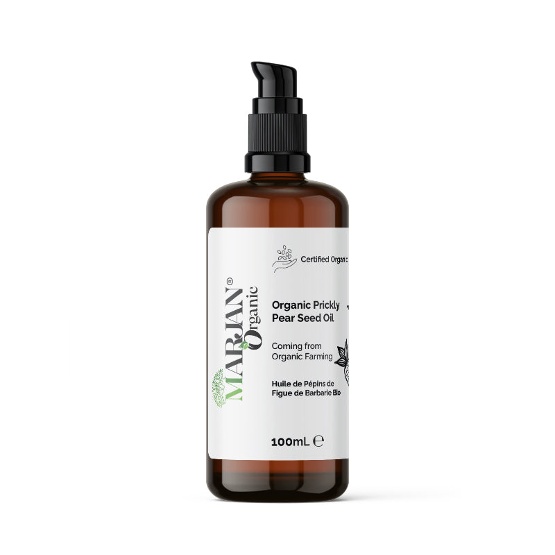 Organic Prickly Pear Seed Oil (Opuntia stricta) – Pure, Cold-Pressed – Anti-Aging &amp; Nourishing Facial Oil