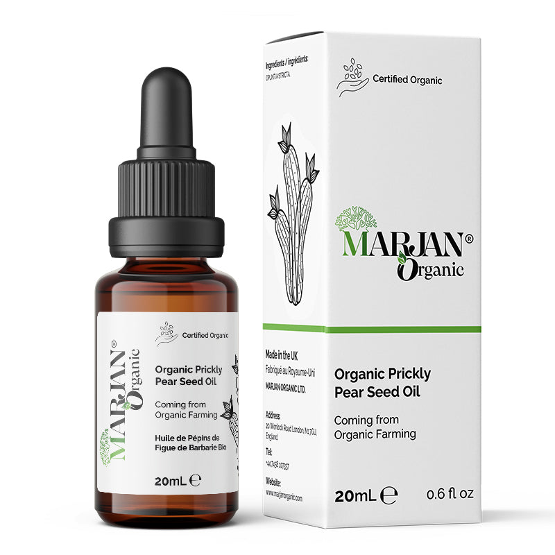 Organic Prickly Pear Seed Oil (Opuntia stricta) – Pure, Cold-Pressed – Anti-Aging &amp; Nourishing Facial Oil