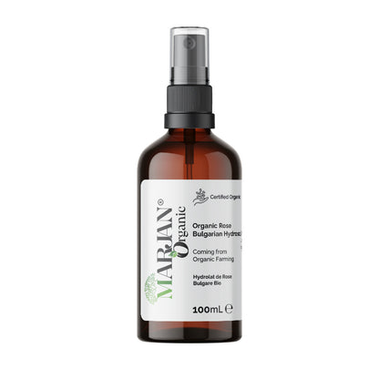 Organic Rose Water from Bulgaria – Natural Hydrosol Floral for Skin &amp; Hair Care