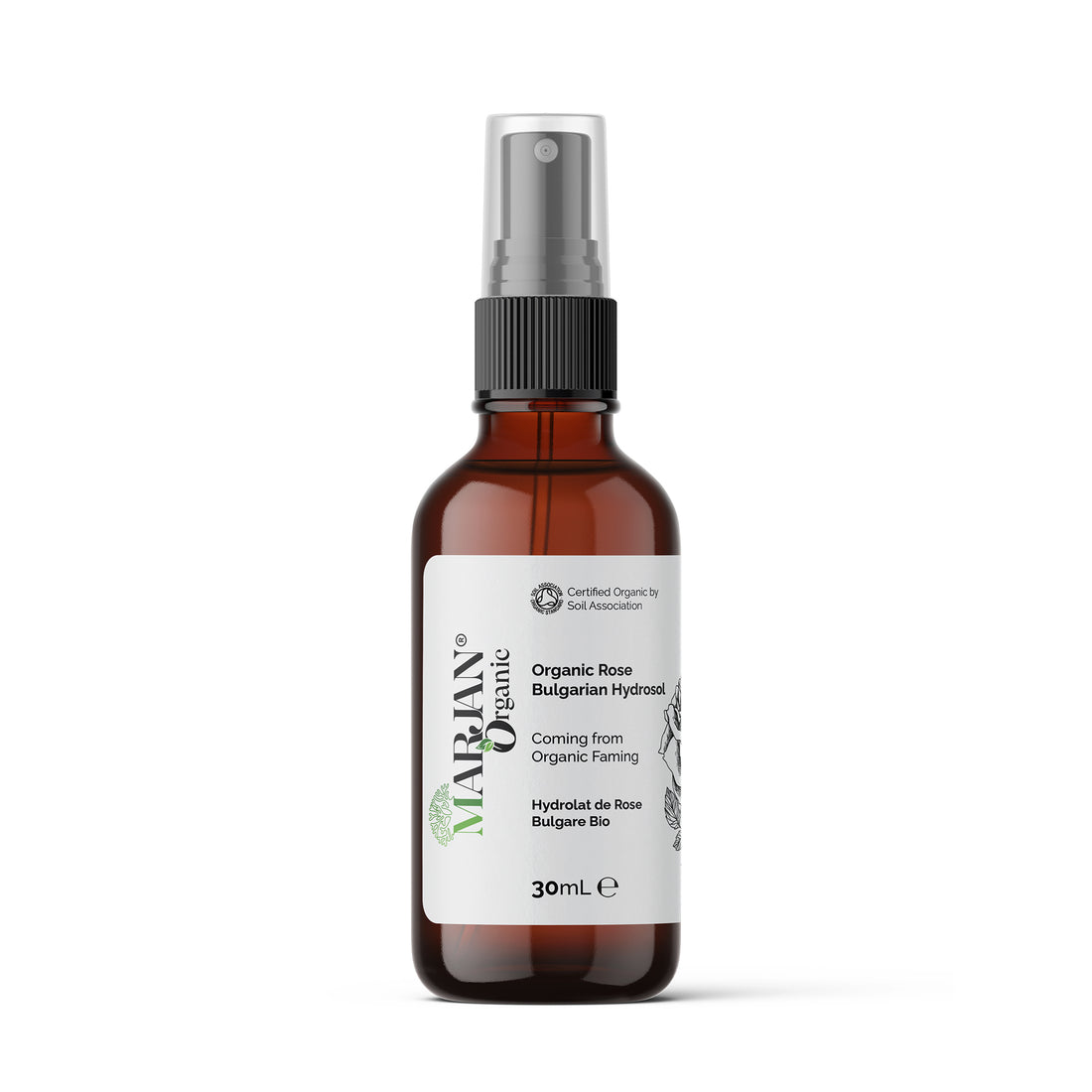 Eau Florale Hydrolat de Rose Bulgare