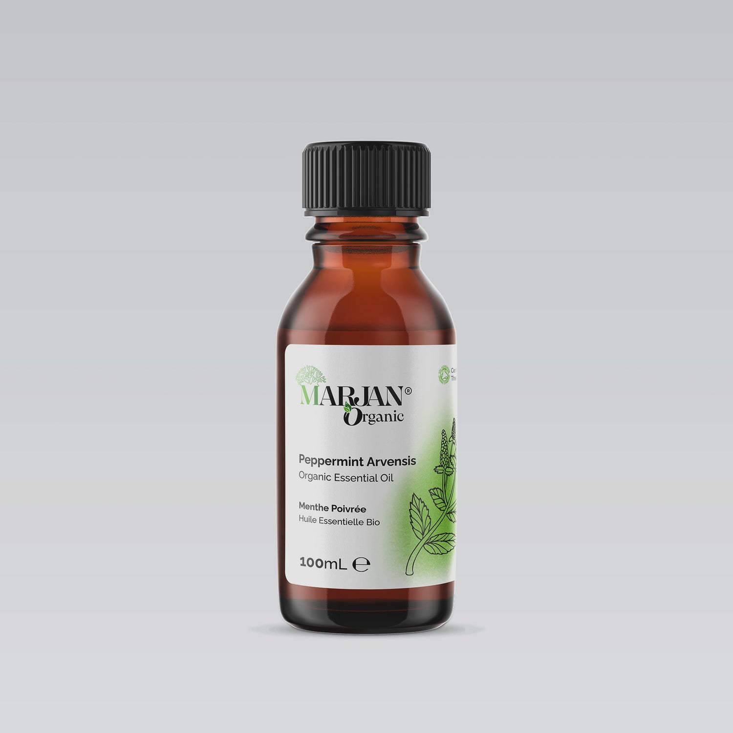 Organic Peppermint Arvensis Essential Oil
