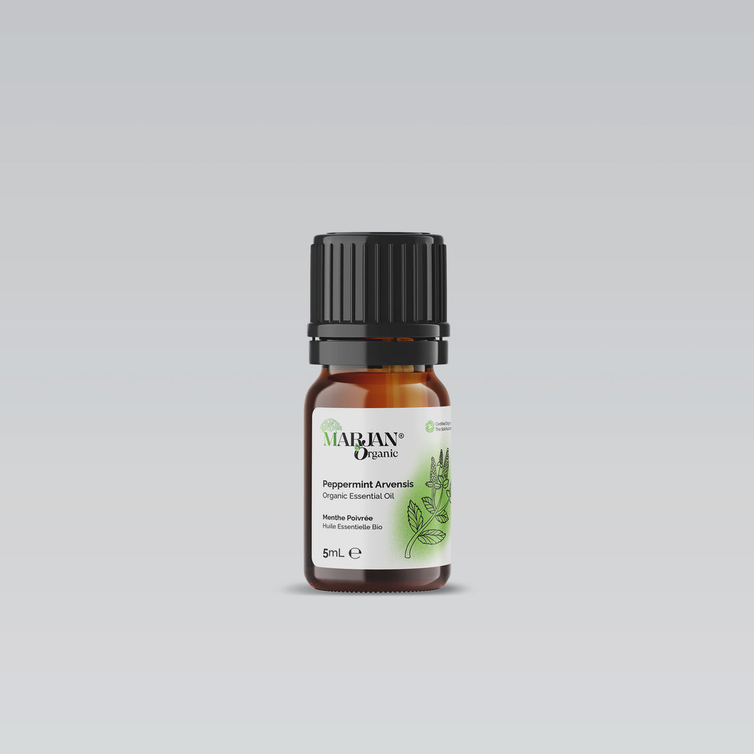 Organic Peppermint Arvensis Essential Oil