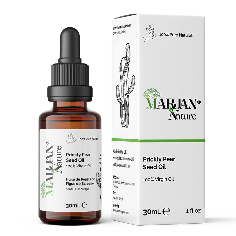 Prickly Pear (Cactus) Seed Oil — 100% Pure, Cold-Pressed for Face, Body, Hair &amp; Nails