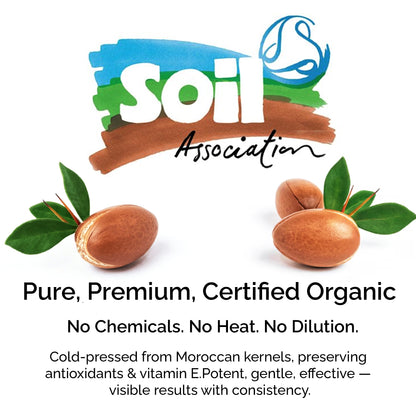 Organic Argan Oil – 100% Pure Cold-Pressed Moroccan Oil