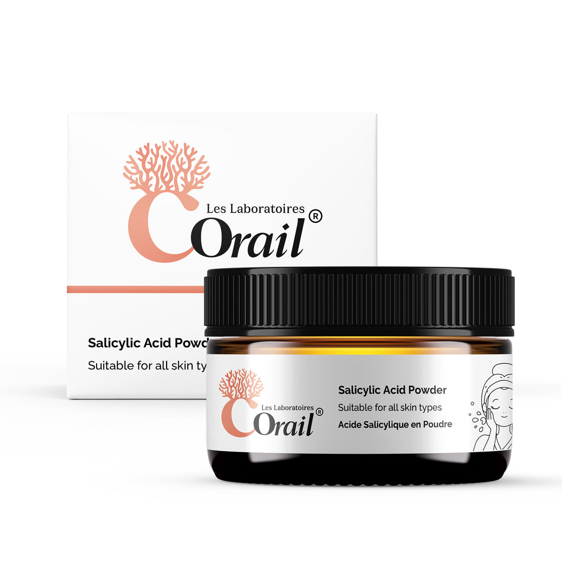 Salicylic Acid Powder – Cosmetic Grade for Face &amp; Body, 30g