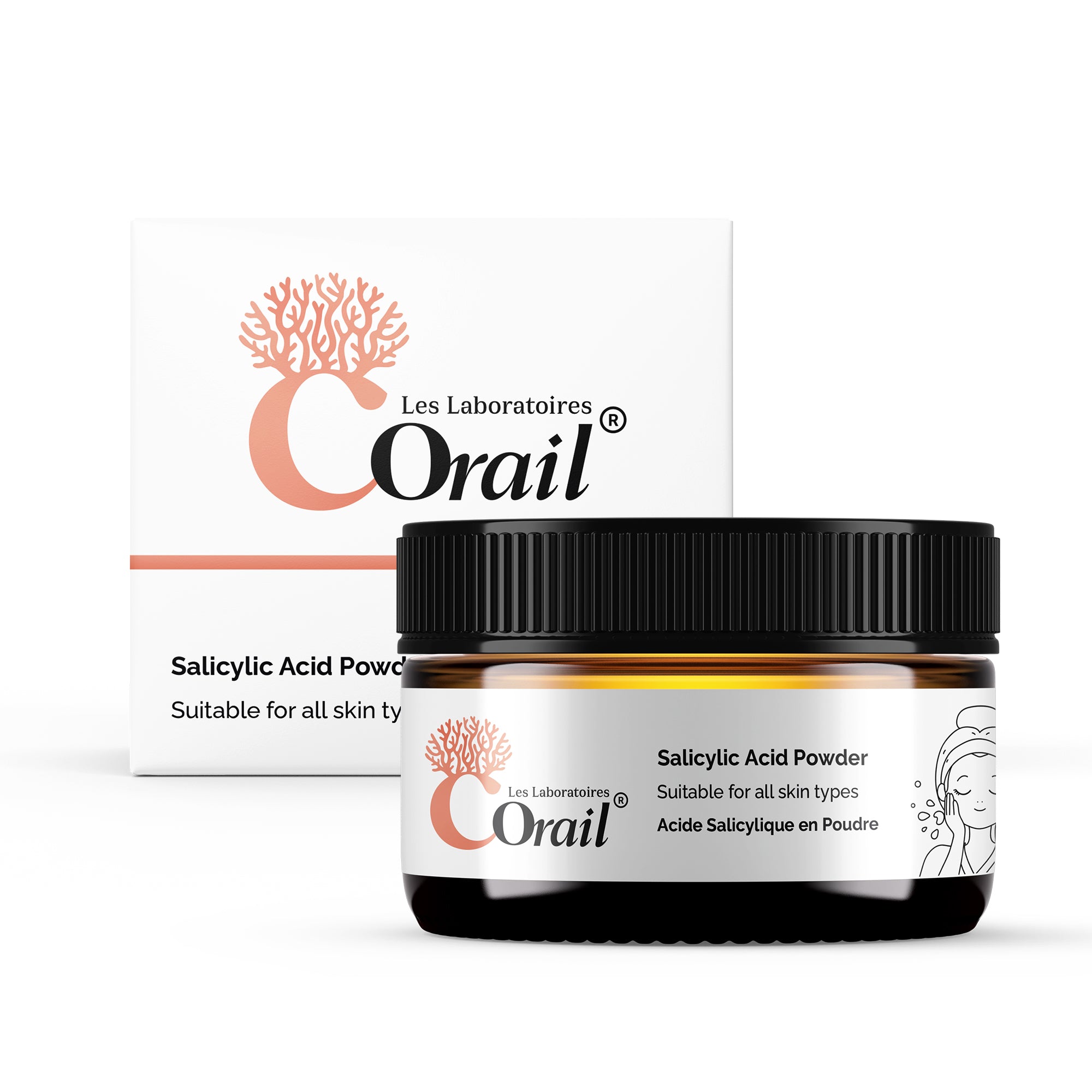 Salicylic Acid Powder – Cosmetic Grade for Face &amp; Body, 30g