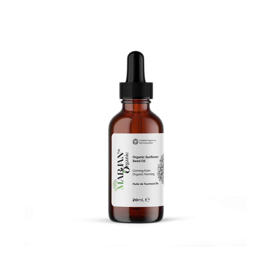 Organic Sunflower Oil – 100% Pure, Cold-Pressed for Skin &amp; Hair