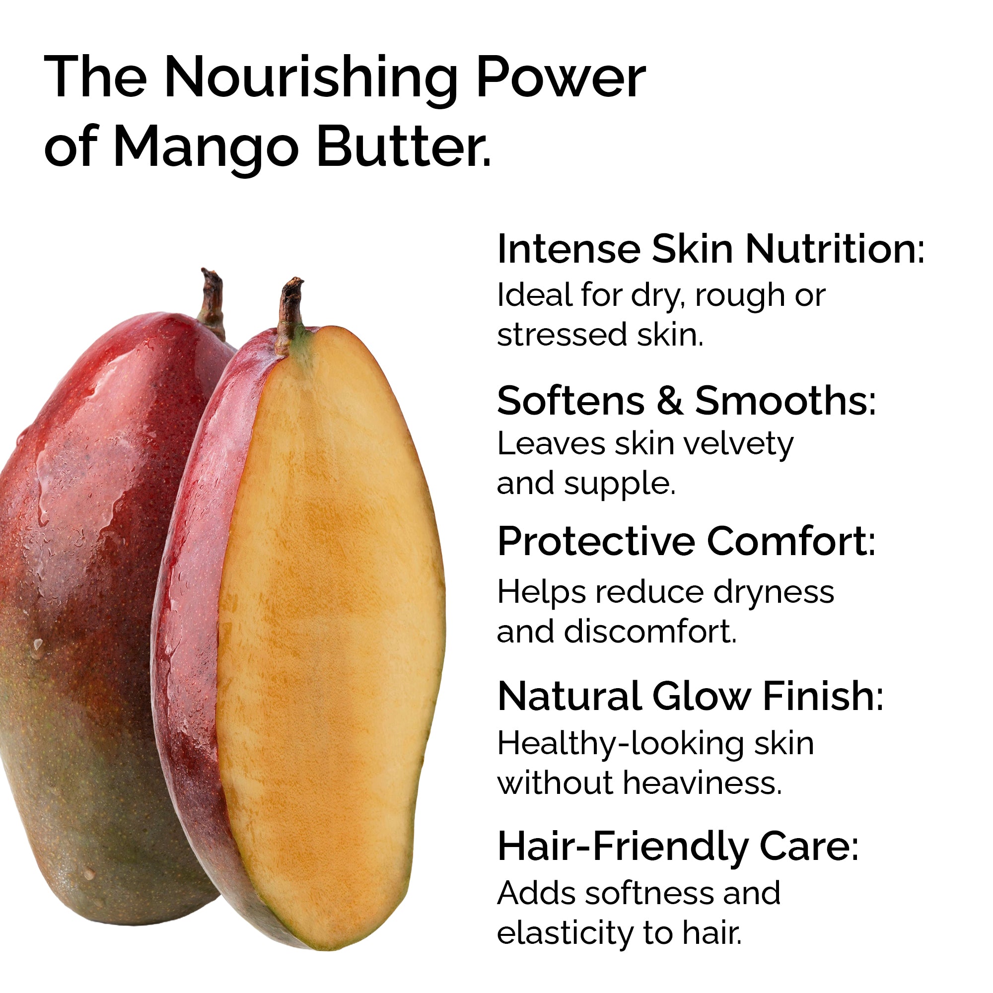 Unrefined Mango Butter – For Skin, Hair &amp; Stretch Marks